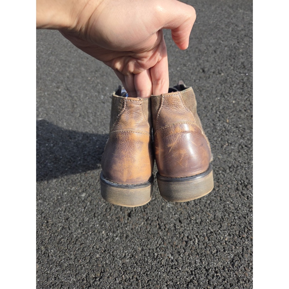 Bed Stu Cap Toe Boot Mens 9.5 USA Vegetable Tanned Leather - Picture 4 of 9